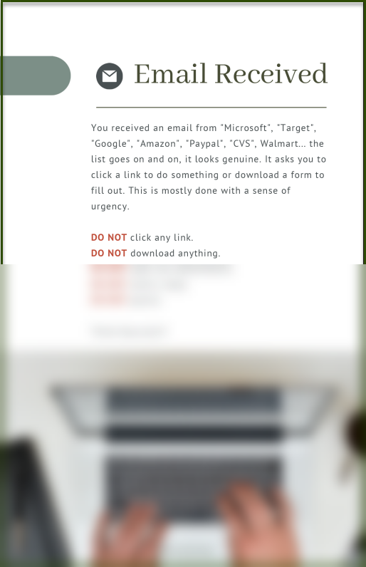 Spot The Danger Lurking In Your Inbox and Phone - PDF